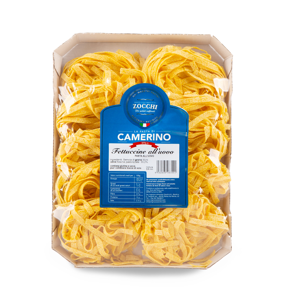 Fettuccine all'uovo di Camerino 